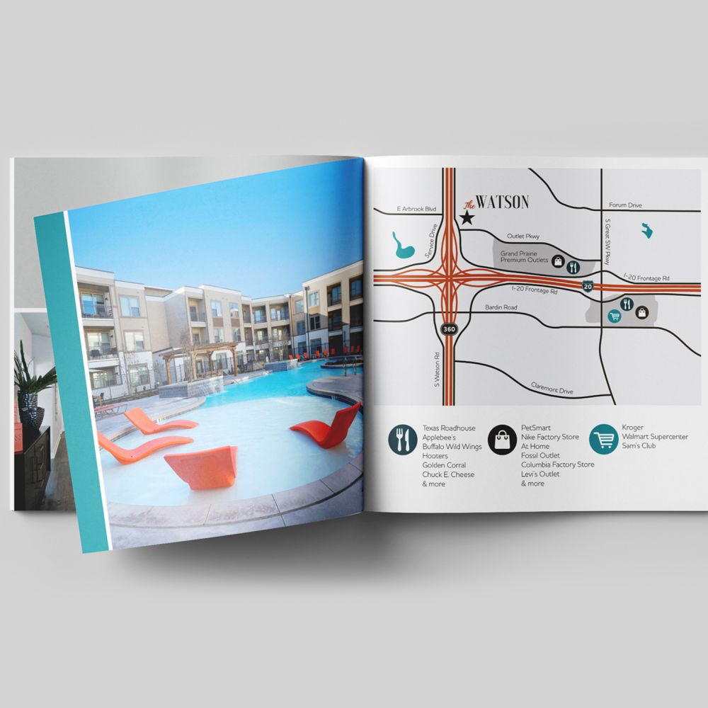 apartment marketing brochure