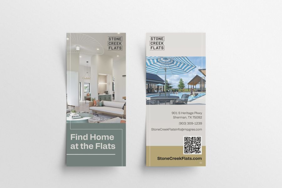 Stone Creek Flats Branding