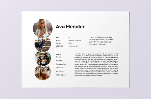 Ava Mendler brand persona