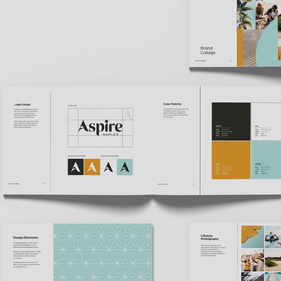 Aspire Naples Branding