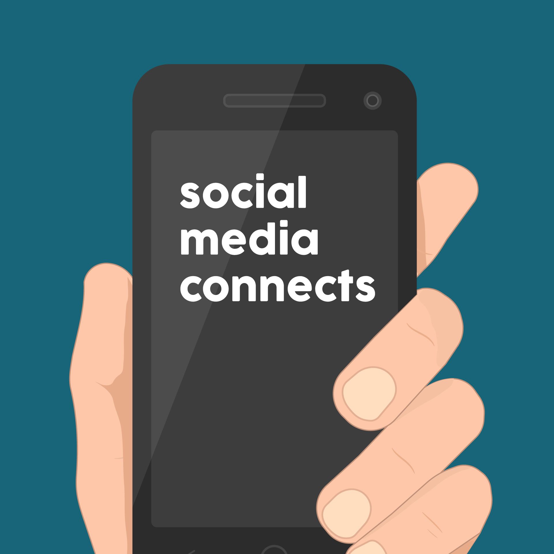 social media connects social media connects