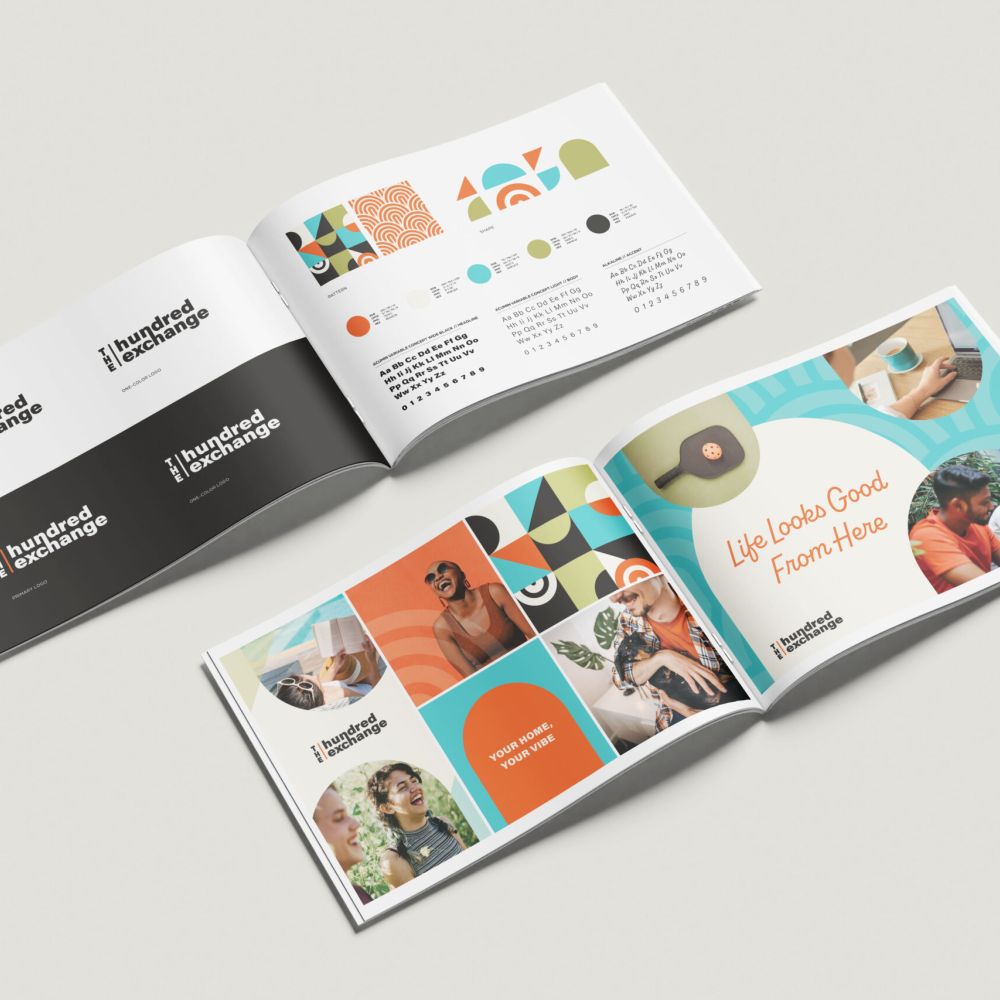 The Hundred Exchange Branding