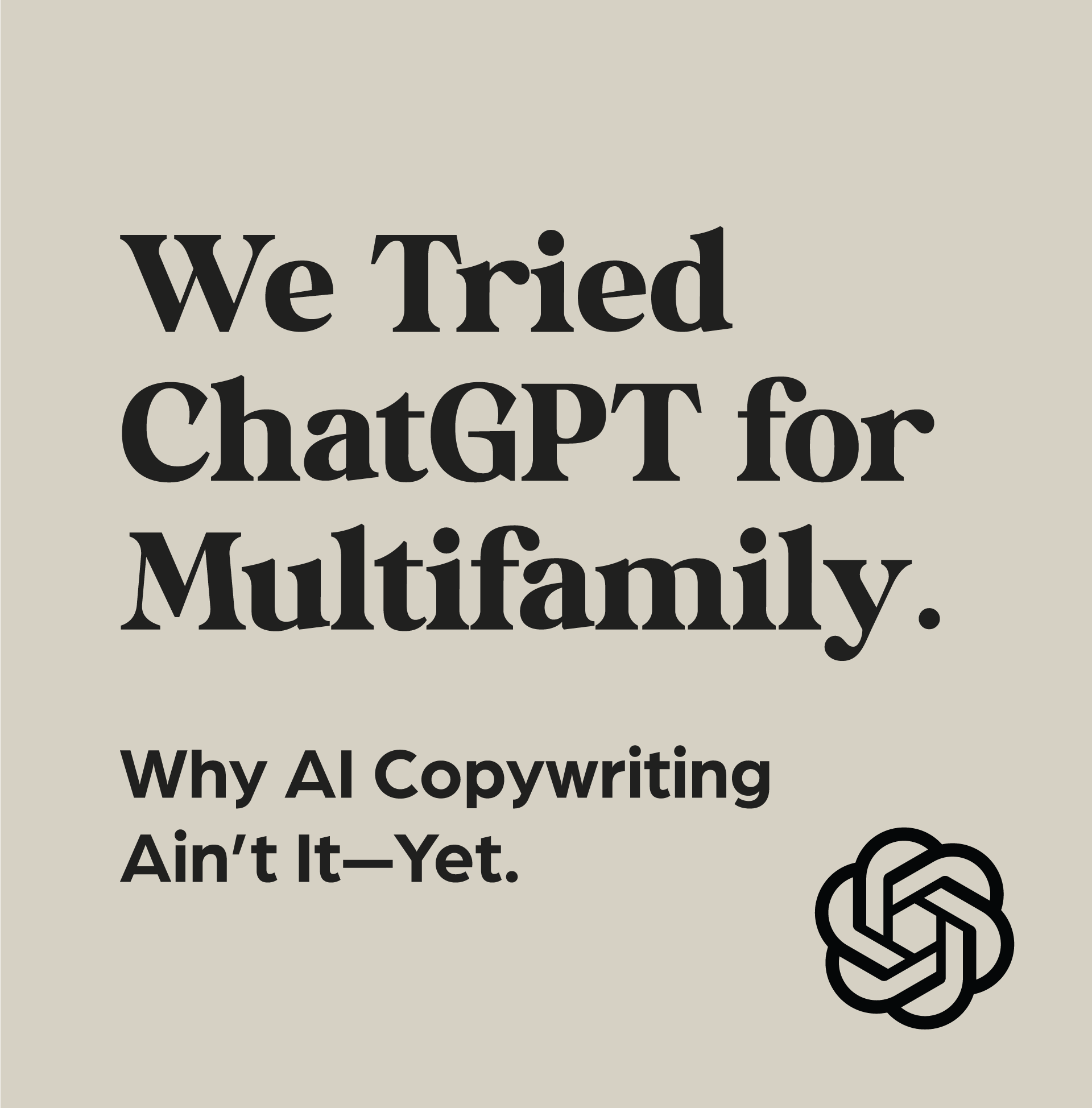 AI Copywriting for Apartments AI Copywriting for Apartments