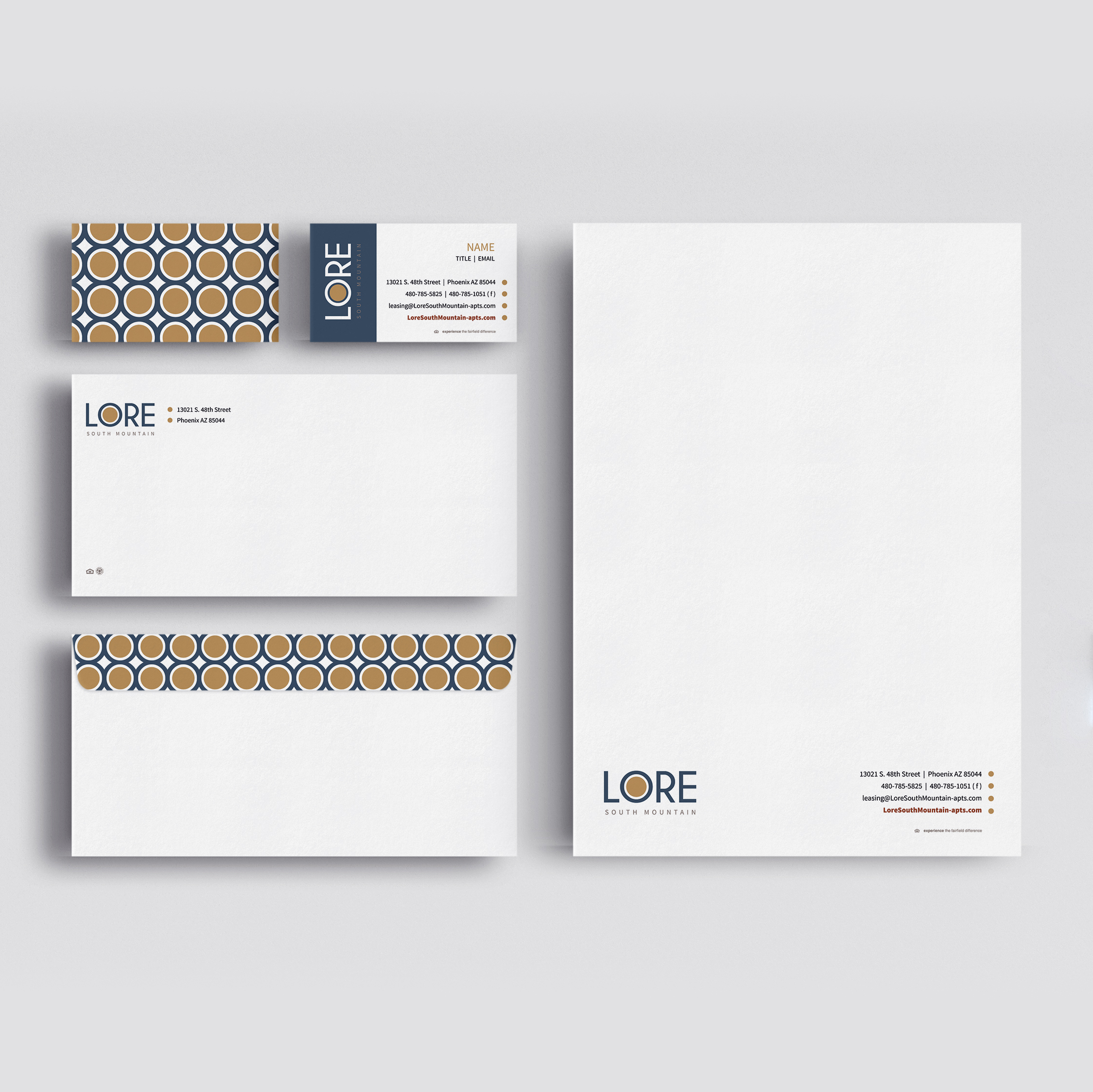 marketing collateral stationary