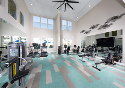 apartment clubhouse fitness center