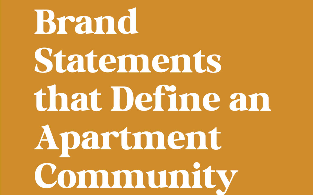 brand statements