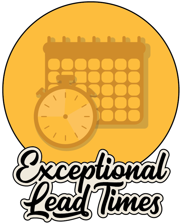 exceptional lead times